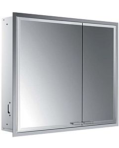 Emco Asis Prestige 2 armoire de toilette éclairée encastrée 989707103 815x666mm, porte large à gauche, sans système d&#39;éclairage