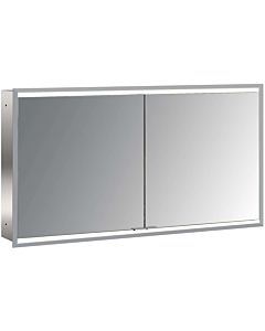 Emco Asis Prime 2 flush-mounted illuminated mirror cabinet 949706157 1300x730mm, with light package, 2-door, rear wall white