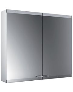 Emco Asis Evo armoire de toilette éclairée en saillie 939708004 800x700mm, 2 portes, avec système d&#39;éclairage, sans chauffage de rétroviseur