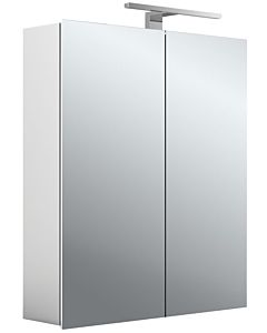 Emco Asis Mee armoire à miroir éclairée en saillie 949805050 600 x 746 mm, 2 portes, aluminium