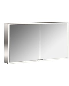 Emco Asis Prime surface-mounted illuminated mirror cabinet 949706184 1200x700mm, with light package, 2-door, rear wall white