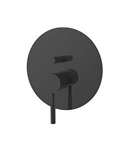 Fukana stile black bath mixer 24666702 black, trim set, 2 Verbraucher