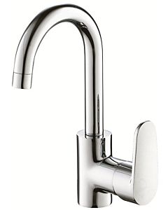 Fukana pure basin mixer 2757150 chrome, lever on the side, with waste set