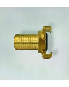 Fukana quick coupling with nozzle 33001 brass, 2000 /2&quot;, DIN 50930-6, Geka compatible