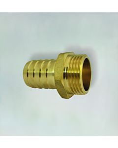 Fukana hose nozzle hose connector 34342 2000 &quot;= 33.3mm 19mm(3/4&quot; hose), brass