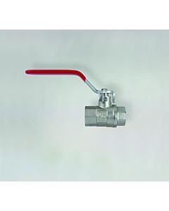 Fukana ball valve 2000 /2&quot; 53151-R (flat) red IG x IG, steel lever