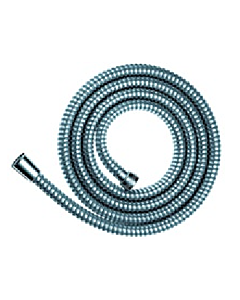 Fukana pure shower hose 125cm 75522150 chrome, 2000 /2&quot;x1/2&quot;, 2000 cone with twist protection