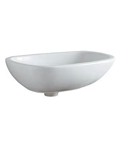Geberit Citterio washbasin 500542011 56x40cm, without tap hole, overflow, KeraTect / white