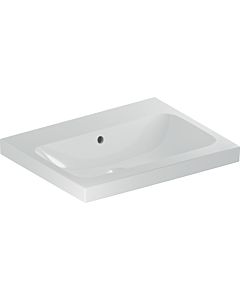 Geberit iCon light vasque 501834003 60x48cm, sans trou pour robinetterie, avec trop-plein, blanc