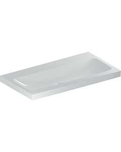 Geberit iCon light vasque 501836008 90x48cm, sans trou pour robinetterie, sans trop-plein, blanc KeraTect