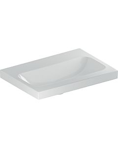 Geberit iCon light vasque 501841007 60x42cm, sans trou pour robinetterie, sans trop-plein, blanc