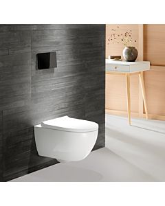 Geberit Acanto WC avec siège WC 502774008 4,5 l, sans rebord, TurboFlush, blanc KeraTect
