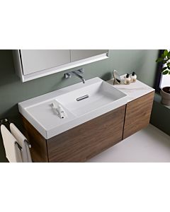 Geberit One lavabo 505044001 90x48,4cm, sans trop-plein, blanc KeraTect/ blanc , sans trou pour robinet