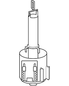 valve de chasse Geberit pour réservoir apparent 598240000 Renova