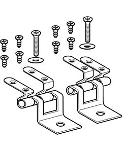Geberit hinge set 598180000 Front attachment, stainless steel, for WC seat