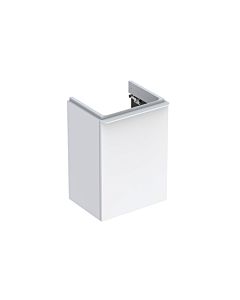 Geberit Smyle Square Handwaschbecken-Unterschrank 500350001 44,2x61,7x35,6cm, 1 Tür rechts, weiß hochglanz
