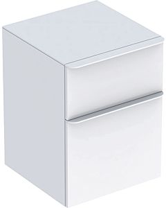 Geberit Smyle Square armoire latérale 500357001 45x60x47cm, avec 2 tiroirs, blanc brillant