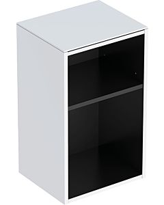 Geberit Smyle Square armoire latérale 500358001 36x60x29.9cm, ouverte, blanc haute brillance