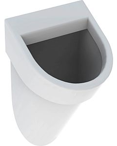 Geberit Flow Urinal 235900600 weiß KeraTect, Zulauf/Abgang hinten