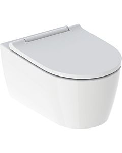 Geberit One Wand-Tiefspül-WC 500202JT1 geschlossene Form, TurboFlush, mit WC-Sitz, weiß matt