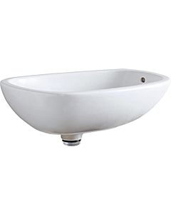 Geberit Citterio washbasin 500543011 56x40cm, without tap hole, with drain valve, KeraTect / white