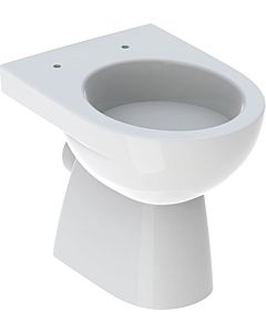Geberit Renova lavabo à poser au sol WC 500810012 blanc , pour réservoir à encastrer/mur, sortie horizontale, partiellement fermé