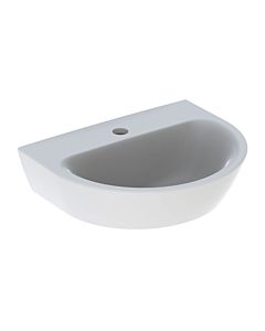 Geberit Renova hand washbasin 500494011 45 x 36 cm, white, with tap hole, without overflow