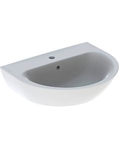 Geberit Renova lavabo 500370011 60 x 48 cm, blanc , avec trou pour robinetterie, avec trop-plein
