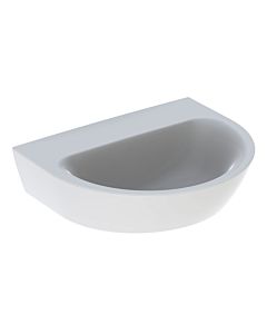 Geberit Renova lavabo 500598011 55 x 45 cm, blanc , sans trou pour robinetterie, sans trop-plein