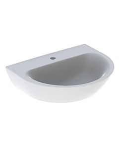 Geberit Renova washbasin 500599018 60 x 48 cm, white / KeraTect, with tap hole, without overflow