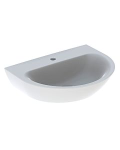 Geberit Renova washbasin 500662018 65 x 50 cm, white / KeraTect, with tap hole, without overflow