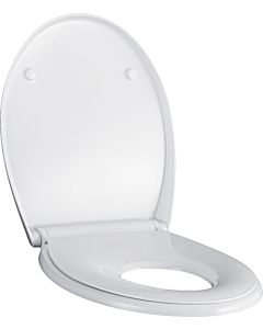 Geberit Renova WC-Sitz 500981011 mit Absenkautomatik, mit Sitzring für Kinder, weiß