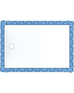 Geberit Setaplano rectangular shower area 154271111 white-alpine, 100 x 90 x 4.5 cm