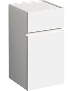 Geberit Renova Plan armoire latérale 501921011 39x70x36cm, porte 2000 , tiroir 2000 , blanc , laqué brillant