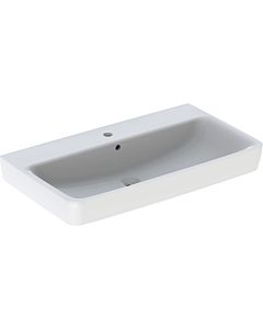 Geberit Renova Plan washbasin 501698001 85x48cm, central tap hole, with overflow, white