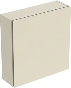 Geberit iCon cabinet 502319JL1 45x46.7x15cm, square, 2000 door, sand gray / lacquered high gloss