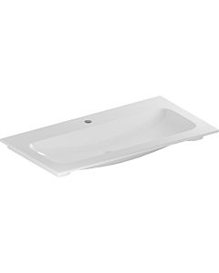 Geberit iCon light furniture washbasin 501845001 with tap hole, without overflow, white
