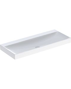 Geberit One washbasin 505021015 120 cm, without tap hole and overflow, white KeraTect