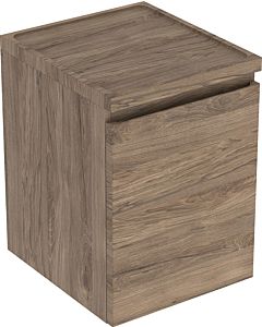 Geberit Renova Plan side cabinet 501913JR1 40x55x44.5cm, 2000 drawer, walnut, foil structured