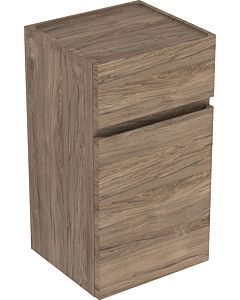 Geberit Renova Plan side cabinet 501921JR1 39x70x36cm, 2000 door, 2000 drawer, walnut, structured foil