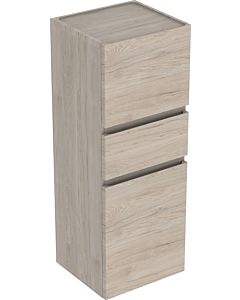 Geberit Renova Plan cabinet 501922001 39x105x36cm, 2 doors, 2000 drawer, light walnut, structured foil
