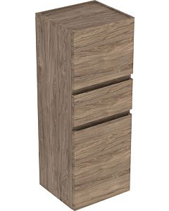 Geberit Renova Plan cabinet 501922JR1 39x105x36cm, 2 doors, 2000 drawer, walnut, foil structured