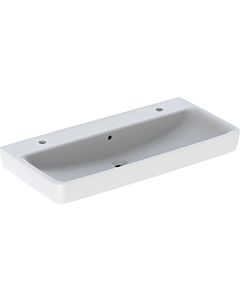Geberit Renova Plan washbasin 501883001 100x48cm, tap hole right / left, with overflow, white