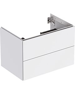 Geberit One Waschtisch-Unterschrank 505262002 74 x 50,4 x 47 cm, weiß/lackiert matt, 2 Schubladen