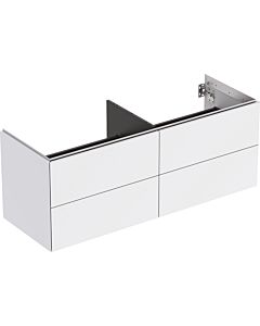 Geberit One unit 505266002 133.2x50.4x47cm, 4 drawers, white/matt lacquered
