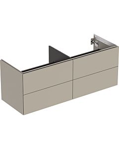 Geberit One unit 505266007 133.2x50.4x47cm, 4 drawers, greige/matt lacquered