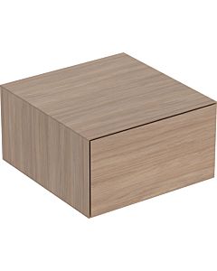 Geberit One side cabinet 505078005 45x24.5x47cm, 2000 drawers, oak/melamine wood structure