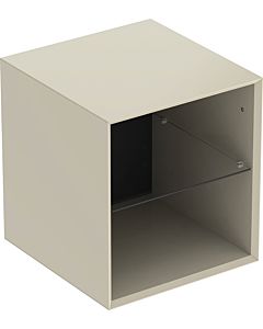 Geberit One side element 505079004 45x49.2x47cm, sand-grey/lacquered high-gloss