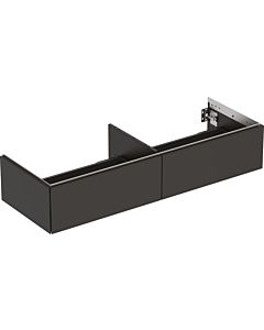Geberit One unit 505076008 133.2x50.4x47cm, 2 drawers, matt black