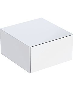 Geberit One side cabinet 505078001 45x24.5x47cm, 2000 drawers, white/lacquered high gloss